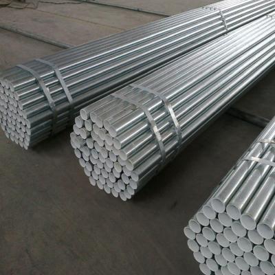 China Structure Pipe Hot Dip Galvanized Round Steel Pipe GI Pipe Pre Galvanized Steel Pipe Galvanized Tube For Construction for sale