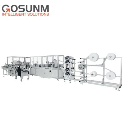 China energy & GOSUNM Mining Packing Machine Face Mask 4Ply KF94 3D Fish Machine Manufacture for sale