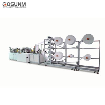 China Making Disposable Face Mask GOSUNM Kn95 Headband Face Mask Making Machine for sale