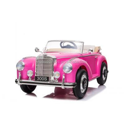 China Ride On Toy VIPBUDDY Licensed Mercedes Benz 300S Kids Ride On Electric Car Pink Toy Cars for sale