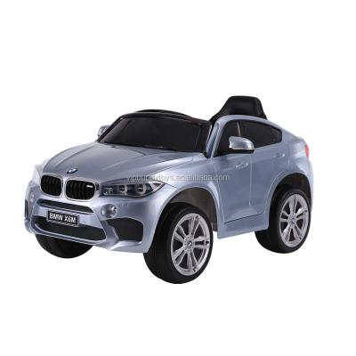 China Ride On Toy Best Selling Reliable And Cheap Authorized BMW X6M Car 12v Ride On With Kids Electric Battery Remote Control Cars for sale