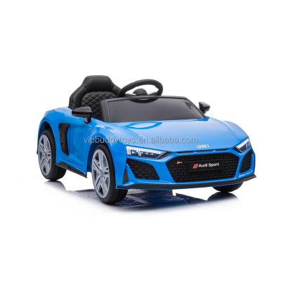 China AUDI R8 Spyder 2.4G AMI 2021 Licensed Toy VIP New Remote Control Battery Operated Ride On Car For Kids for sale