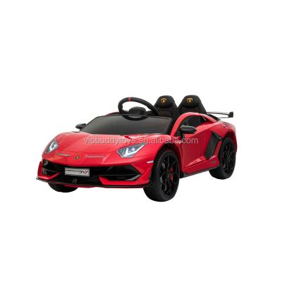 China Ride On Toy Vip Buddy New Original Licensed Lamborghini Ride On Car Baby Electric Cars To Drive Electrics 12v Remote Control Toy for sale