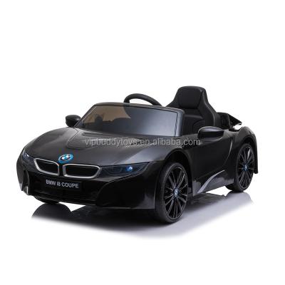 China Ride On Newest BMW I8 Authorized VIPBUDDY Toy Ride On Electric Car Toy Vehicle Cars For Kids for sale