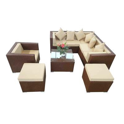 China Garden Sofa High Quality Outdoor Sofa, Outdoor Rattan Sofa Set Rattan Furniture for sale