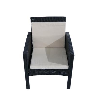 China Outdoor Furniture Wicker Chairs Garden Chairs Comfortable Rattan Chair With Cushion for sale