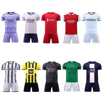 China Wholesale 2022 /23 sets club thailand quality football suit singlet soccer jersey soccer wear madrids shirt uniform for sale