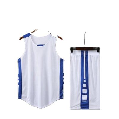 China 2022 New Model Breathable Breathable Best Quality Basketball Uniform Customized Team Wear Double Side for sale