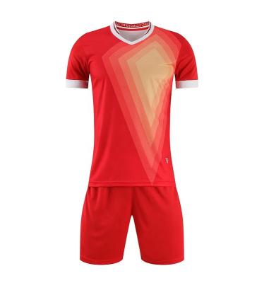 China High Quality Sets Soccer Uniform In Custom 100%Polyester Team Wear for sale