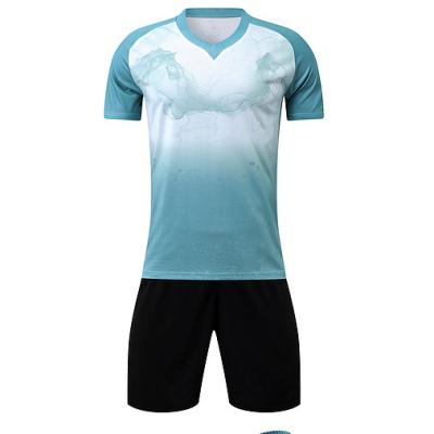 China High Quality 100% Sublimation Soccer Uniforms Custom Made Plain Breathable Quick Dry Polyester Comfortable Sets Quick Dry Team Wear With Logo for sale