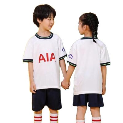 China Set 2022/23 club kids kids thailand quality soccer jersey soccer jersey uniform shirt set kits football wear for sale