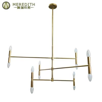 China Modern Nordic Lights and Lighting Modern Fancy Luxury Brass Chandelier Lights for Living Room Home Restaurant for sale