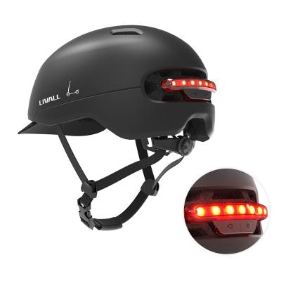 China Safety Bicycle Accessories Helemt LIVALL C20 Smart Helmet Led Light With Active Flash Safety Brake Signal For Urban Bike Scooter Riding Recycling for sale