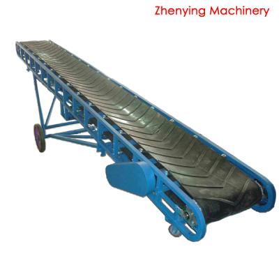 China Steel Frame Grain Silo Belt Conveyor Steel Frame Grain Silo Rubber Belt Conveyor for sale