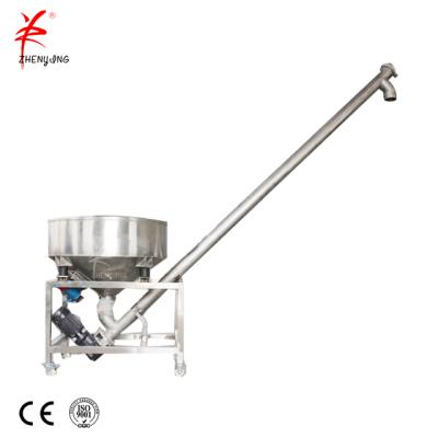 China Heat Resistant Inclined Auger Feeder With Hopper for sale