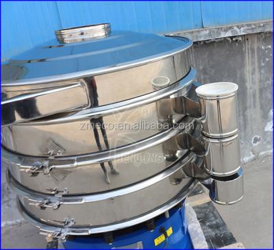 China Fully Enclosed Food Processing Structure Vibrating Screen For Industrial Flour Sieve for sale