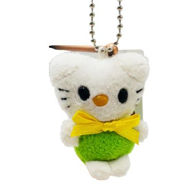 China Luxury Special Plush Key Chain Toy For Baby Cat Toy Promotional Plush Hello Kitty Custom Cute Soft Key Chain for sale