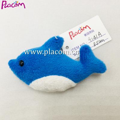 China Eco-friendly High Quality Custom Stuffed Plush Whale Refrigerator Sea Animal Fridge Magnet for sale