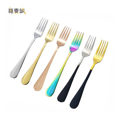 China Viable Cutlery Classic Amazon Steak Dessert Dinner Stainless Steel Fork for sale