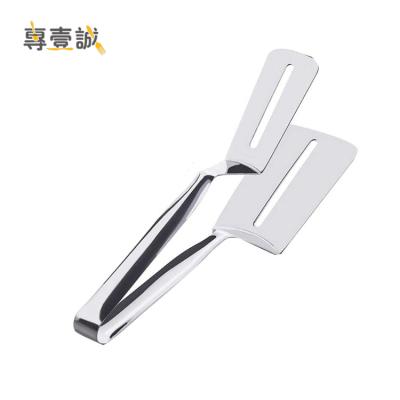 China Viable Multi-Function Food Tongs Stainless Steel Steak Clip Clamp BBQ Kitchen Cooking Tongs for sale