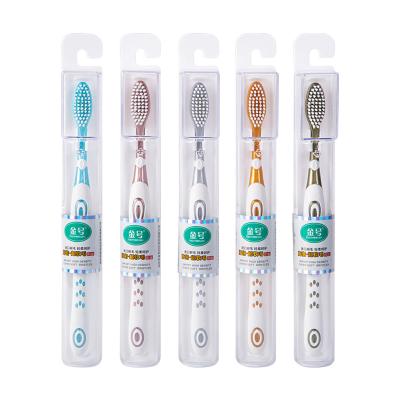 China New Oral Cavity Toothbrush No.895 Adult Package Single Bristle Soft High Quality Adult High Density Soft Toothbrush for sale