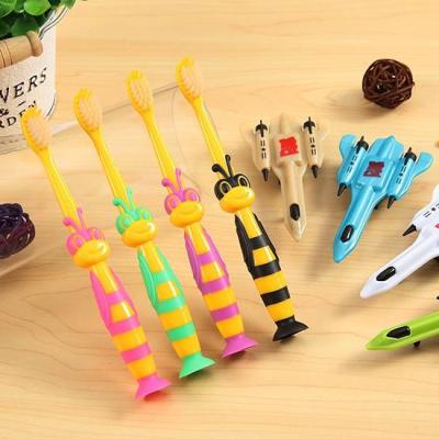 China Best dish of no. Kshore 613 soft toy bristle and pcs/pack /one toothbrush selling cartoon bee novelty children soft toothbrush bristles toothbrush gift toy plane for sale