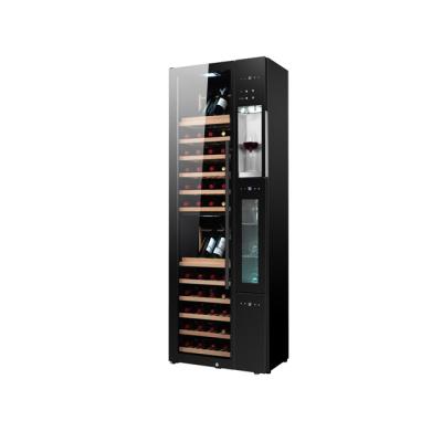 China LED Light Wine Cellar Fridge 112 Free Bottles With Wine Fridge Cellar With Bottle Dispenser for sale