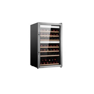 China LED Light Up 60 Bottles Wine Fridge Led Light Compressor Wine Cooler for sale