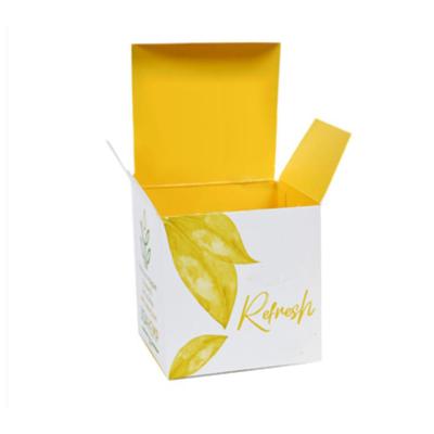 China Recyclable Custom Logo Bath Bomb Box Product Packaging for sale