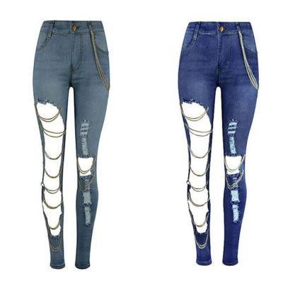 China New Design Viable Pants Plus Size Women Ladies Fashion Jeans Denim Stretch Jean Made In China for sale