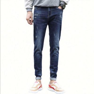 China New Product Launch Surplus Jeans Men's Embroidery Rotten Men's Denim Breathable Jeans With Great Price for sale