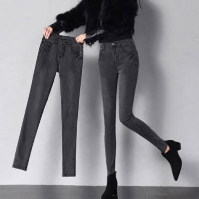 China Wholesale HIGH STREET Women Plus Size China Skinny Fit Jeans Made In China for sale