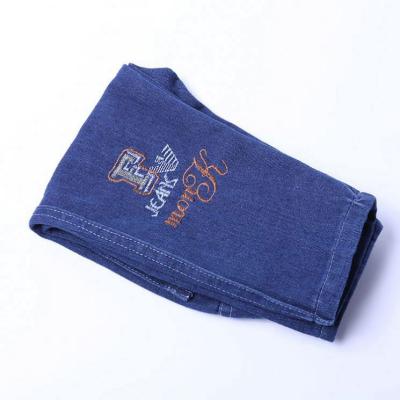 China Comfortable and stylish factory sells kids jeans GARMENT DYED jeans boy kids for sale