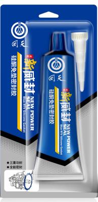 China Blue Power Seal RTV Silicone Gasket Maker For Engine Seal , High Heat RTV Silicone Sealant for sale