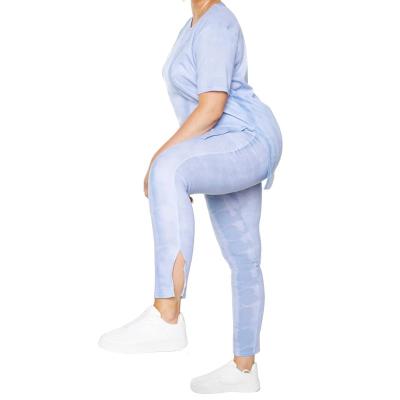 China Breathable Plus Size Yoga Sets Athletic Gym Workout Set For Women for sale