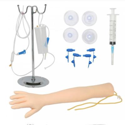 China Hospital training and enhancement of phlebotomy iv practice arm, phlebotomy and venipuncture practice iv arms, iv training arm for sale