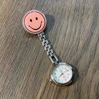 China SW-G05T Stainless Steel CE Approved Medical Hospital Face Pin Smile Nurse Watch for sale