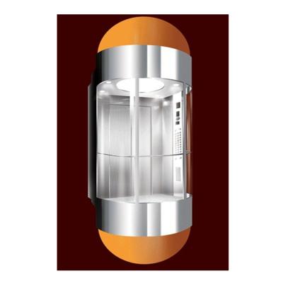 China Modern Round Glass Door Elevator Panoramic Elevator Cabin for sale