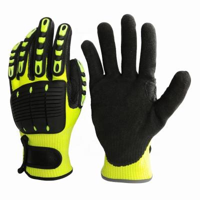 China Daily Life Yulan M103C Anti Impact Sports Glove Outdoor Riding Fluorescent Yellow Color for sale