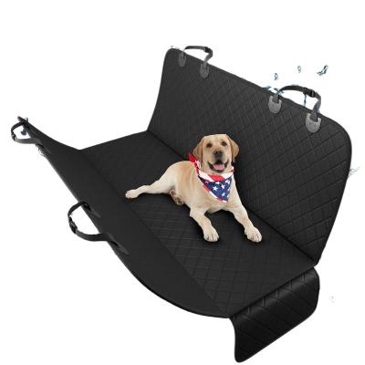 China Universal Fabric Padded Hammock Waterproof Back Seat Mat Pet Dog Car Seat Oxford Travel Pets Small Hammock Cover For Car for sale