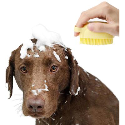 China As Viable Professional Products Dropshipping Viable Professional Products Tool Cat Massager Comb Dog Brush Silicone Bath Pets Care Hygiene Accessories for sale