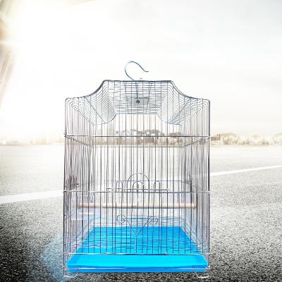 China Wholesale Galvanized Folding Thin Line Breathable Starling Factory Parrot Birdcage Bird Cage Bird Cage for sale