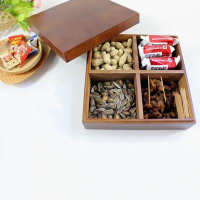 China Europe High Quality Wooden Dried Fruit Box Packaging Candy Box For Valentine's Day for sale