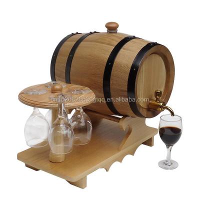 China Europe Multiple Size Alternative Decorative Mini Oak Wood Beer Barrel Wooden Barrels for sale