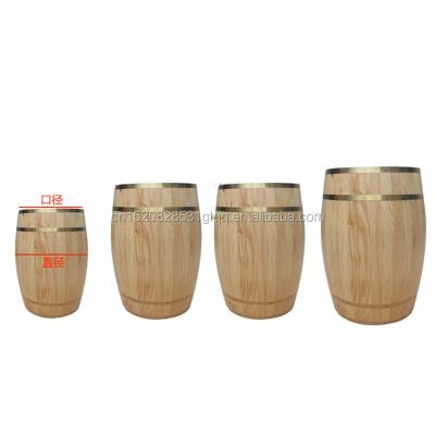 China Europe Wine Cabinet Wooden Barrel Barrel Type Display for sale