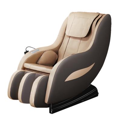 China Newest Body Massage Chair Touch Screen Full Body Leather Foot Massager Cover Weightlessness Technology Shiatsu Massager for sale