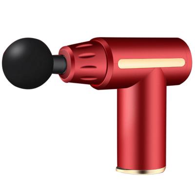 China Rechargeable Mini Facial Gun Comfortable Gun Muscle Exerciser Electric Handheld Deep Tissue Massager and Effective Massager for sale