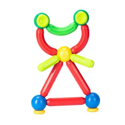 China ABS+Magnet Smart Ball Plastic Rod Magnetic Toys Educational Magnet Toys For Children for sale