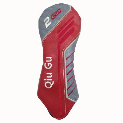 China Golf Accessory New Design Golf Headcover With Magnet Wooden Club Cover for sale