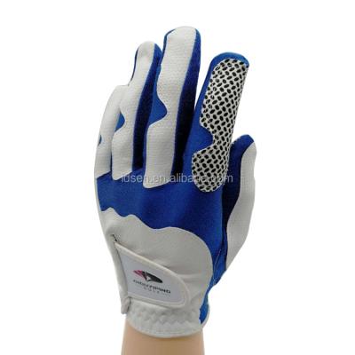 China Custom Made Cabretta Selling Feel Golf Gloves Mens Leather Left Hand Warm Comfortable Soft PU for sale